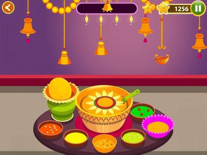 Pani Puri Star festival event showing Diwali celebration
